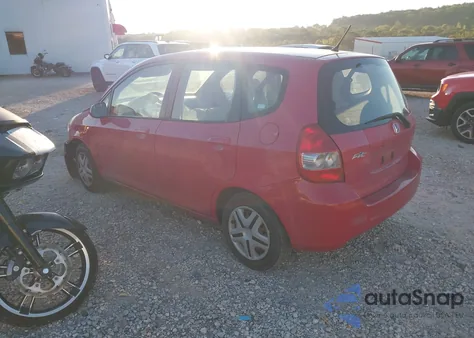 2007 Honda Fit z USA, uszkodzony, nr VIN JHMGD38407S045609